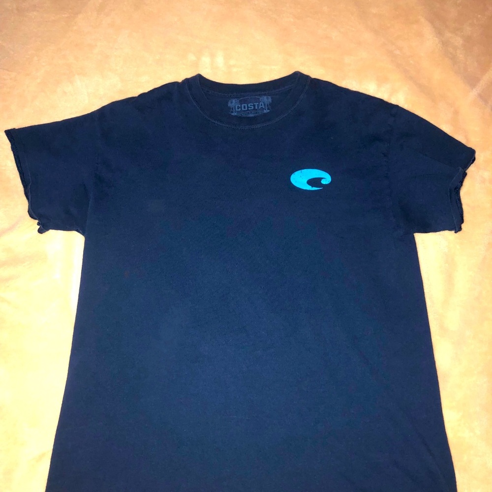 Navy Blue Costa Fishing Tee